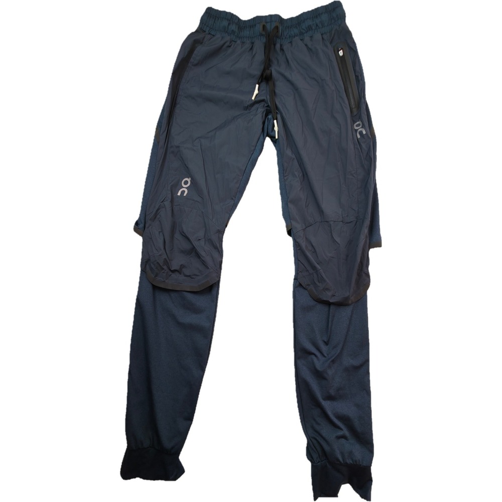 On Running Pants Mens XS Navy Blue Athletic Joggers Excellent